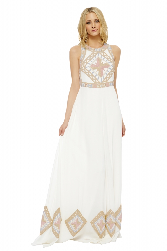 Mara Hoffman  - The Devotional Collection - Hera Beaded Gown</p>

<p